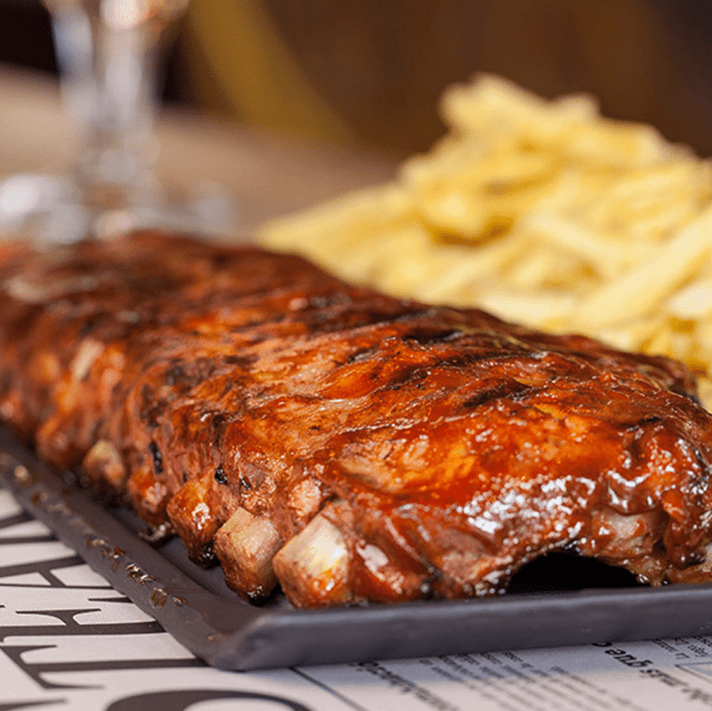 Cómo preparar el auténtico Costillar Barbacoa